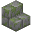 Mossy Stone Brick Stairs