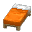 Orange Bed