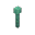 Waxed Oxidized Lightning Rod